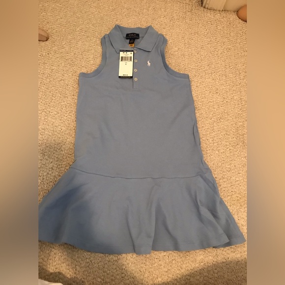 Polo Ralph Lauren girls dress size nwt blue